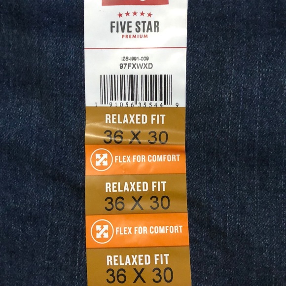 Wrangler Jeans flex for comfort 36x30 - Picture 2 of 4